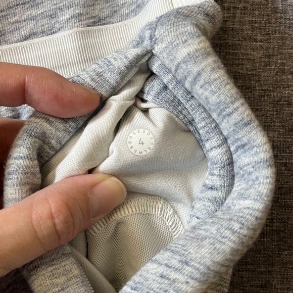 Lululemon Cool & Collected Terry Cotton Jogger Pants - Women's Size 4 - Gray - Picture 7 of 11